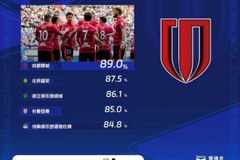 中超第30轮传球成功率榜：蓉城89%居首，国安、浙江列二三位