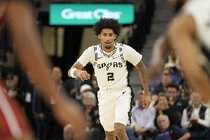 复出在即？明日NBA杯马刺对阵开拓者 迪伦·哈珀出战成疑