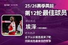 直播吧X咪咕体育|英超第12轮最佳：埃泽上演帽子戏法笑傲北伦敦
