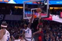 生猛！菲利普斯中路突击 腾空暴起单臂隔扣艾萨克