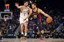 一场顶俩！勇士复仇太阳 排名西部第八&距离后者还差1.5个胜场