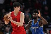 追赶河升镇~杨瀚森NBA生涯至今得到38分超越河村勇辉 亚洲第12