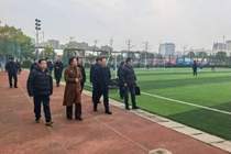 湖北省体育局副局长余平辉率队赴孝感市，专题调研足球工作