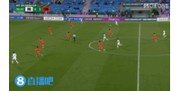 神扑！伊拉克球员头球攻门，李昊神勇扑出