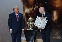 邮报：FIFA无意取消颁发给特朗普的首个和平奖