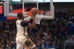 平筐惊雷扣！波杰姆斯基反击抛传 助飞库明加空接砸扣！