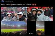 现场见证曼联3-2战胜阿森纳！阿什利·扬社媒晒照：客场远征日！