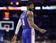 谁敢横刀立马！乔治9记三分&下半场22分打花比赛 全场砍32+5+5