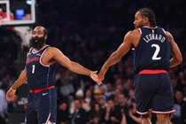 哈登能复出吗？ESPN预测明日胜率：背靠背快船57.7% 76人42.3%