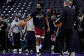 哈登：我和骑士就合练了10分钟&看了看录像 他们都只想赢球