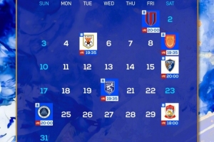 上海申花⚽️五月赛历? ​​​