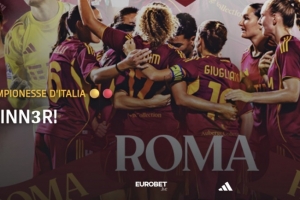 队史第三次夺冠!罗马女足提前2轮夺得本赛季意大利女足联赛冠军