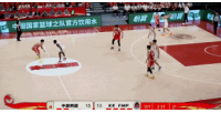 翻江倒海！焦泊乔冲击内线 连投带罚拿到6分助球队保持优势