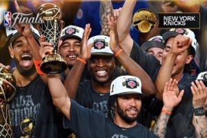 NBA官方发布尼克斯季后赛净胜283分海报：历史性的季后赛征程?